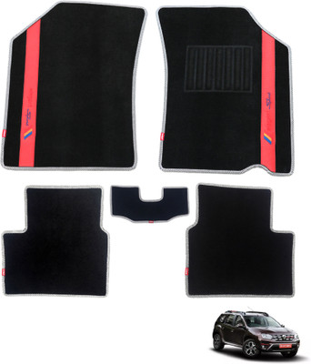 elegant Polypropylene Standard Mat For  Renault Duster(Black, Red)