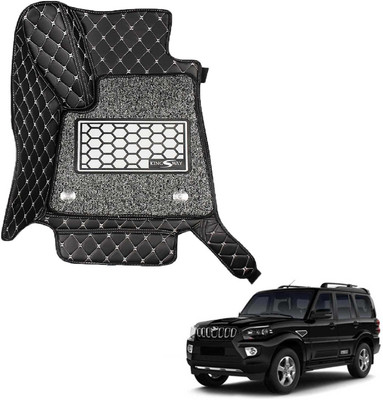 COSMOGEAR Leatherite 7D Mat For  Mahindra Scorpio(Black)