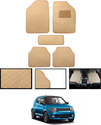 AYW Leatherite Standard Mat For  Hyundai Ignis(Beige)