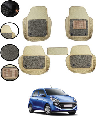 ABJD Leatherite 7D Mat For  Hyundai Santro(Beige)