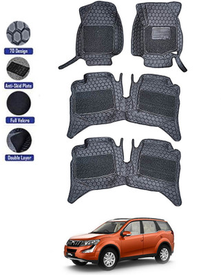 MATIES Leatherite 8D Mat For  Mahindra XUV 500(Black)