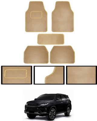 monolive Fabric Standard Mat For  Toyota Universal For Car(Beige)