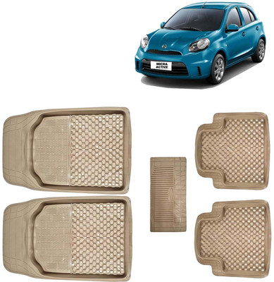 Kingsway PVC Tray Mat For  Nissan Micra Active(Beige)