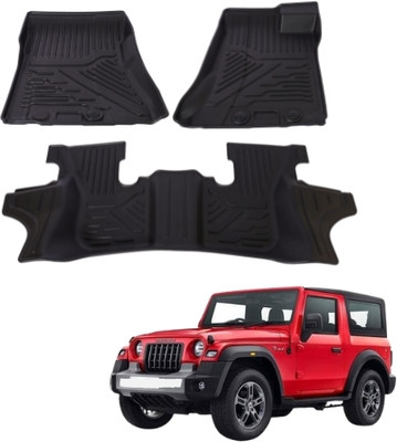 Noire TPV 5D Mat For  Mahindra Thar(Black)