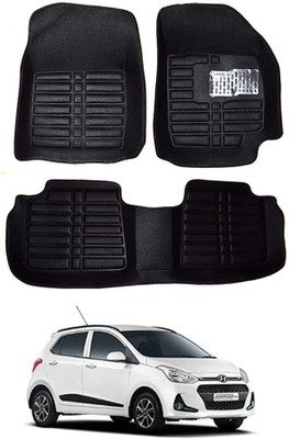MATIES Plastic 5D Mat For  Hyundai Grand i10(Black)