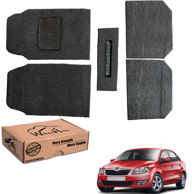 WolkomHome PVC Standard Mat For  Universal For Car(Black)