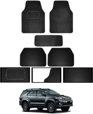 MATIES Fabric Standard Mat For  Toyota Fortuner(Black)