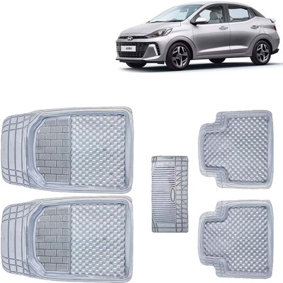 Kingsway PVC Tray Mat For  Hyundai Aura(Clear)