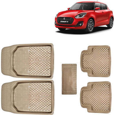Kingsway PVC Tray Mat For  Maruti Suzuki Swift(Beige)