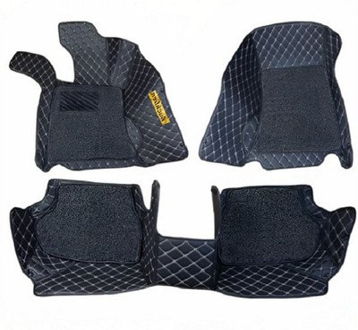 VIAZ VENTURES Leather 7D Mat For  Maruti Ciaz(Black)