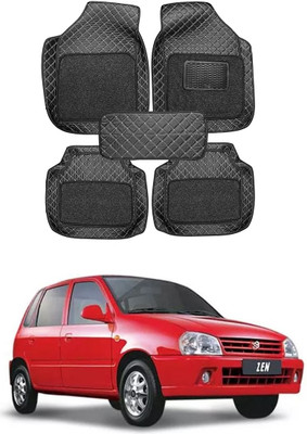 arneja trading company Leatherite 7D Mat For  Maruti Suzuki Zen(Silver, Black)
