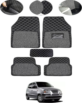 MSNP Leatherite 7D Mat For  Hyundai Universal For Car(Black)