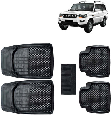 Kingsway PVC Tray Mat For  Mahindra Scorpio(Black)