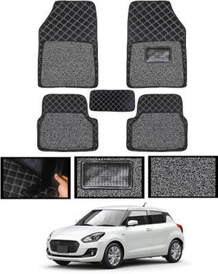 MATIES Leatherite 7D Mat For  Maruti Suzuki Swift(Black)