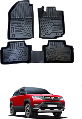 ARNEJA TPV 9D Mat For  Maruti Suzuki New Brezza(Black)