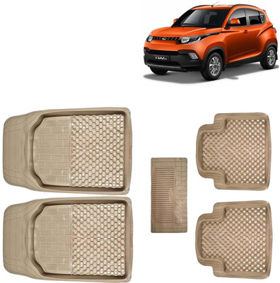 Kingsway PVC Tray Mat For  Mahindra KUV 100(Beige)