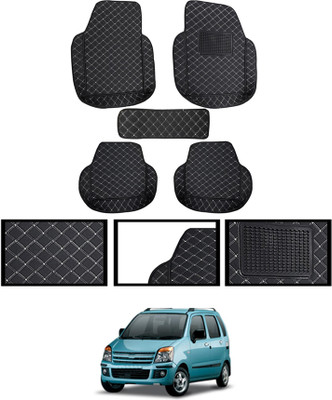 ABJD Leatherite 7D Mat For  Maruti Suzuki Universal For Car(Black)