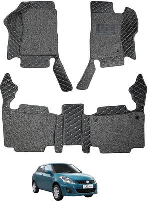 Auto Hub Leatherite 7D Mat For  Maruti Swift Dzire(Black)