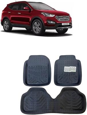 arneja trading company Polyutherine 3D Mat For  Hyundai SantaFe(Black)