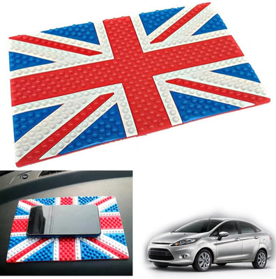 PEEPS STORE Rubber Tray Mat For  Ford Fiesta Old(Red, Blue)