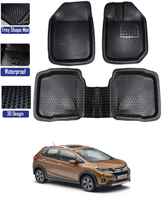 MATIES Plastic Tray Mat For  Honda WRV(Black)