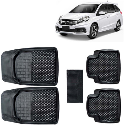 Kingsway PVC Tray Mat For  Honda Mobilio(Black)