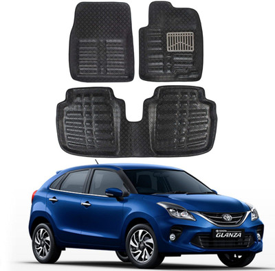 Ds enterprise PVC 5D Mat For  Toyota Glanza(Black)