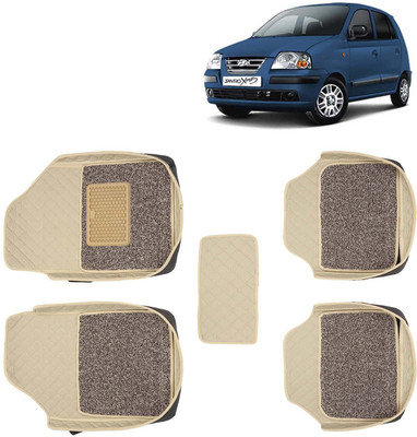 Kingsway Leatherite 7D Mat For  Hyundai Santro Xing(Beige)