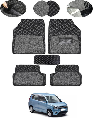 MSNP Leatherite 7D Mat For  Maruti Suzuki WagonR(Black)