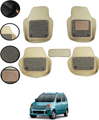 AYW Leatherite 7D Mat For  Maruti Suzuki WagonR(Beige)