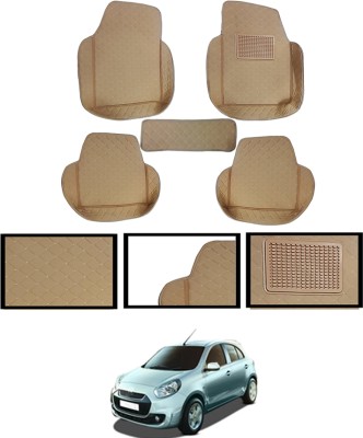 MSNP Leatherite 7D Mat For  Renault Pulse(Beige)