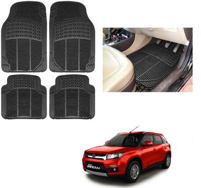 ROSHNEER ENTERPRISES Rubber Standard Mat For  Maruti Vitara Brezza(Black)