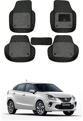 RKPSP Leatherite 7D Mat For  Toyota Glanza(Black)