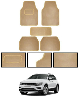 MATIES Fabric Standard Mat For  Volkswagen Tiguan(Beige)