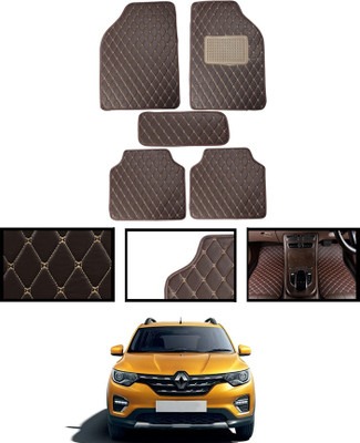 MSNP Leatherite Standard Mat For  Renault Universal For Car(Brown)