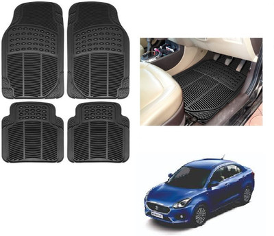 ROSHNEER ENTERPRISES Rubber Standard Mat For  Maruti Swift Dzire(Black)