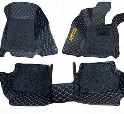 Auckkien Leather 7D Mat For  Mahindra XUV 500(Black)