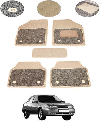 MSNP Leatherite 7D Mat For  Daewoo Cielo(Beige)