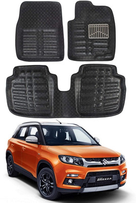 Ds enterprise PVC 5D Mat For  Maruti Suzuki New Brezza(Black)