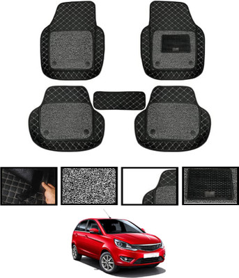 AYW Leatherite 7D Mat For  Tata Bolt(Black)