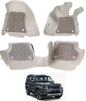 arneja trading company Leatherite 7D Mat For  Mahindra New Scorpio(Beige)