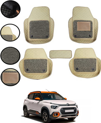 MATIES Leatherite 7D Mat For  Citroen C3(Beige)