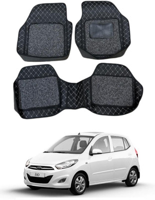 arneja trading company Leatherite 7D Mat For  Hyundai i10(Black)