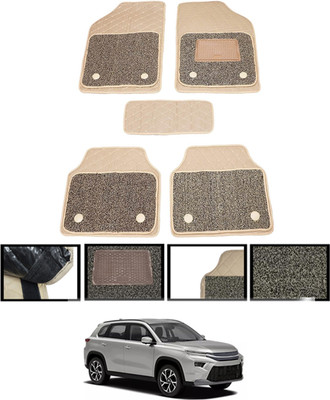 monolive Leatherite Standard Mat For  Toyota Universal For Car(Beige)