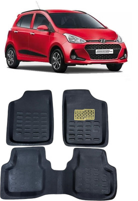 arneja trading company Polyutherine 3D Mat For  Hyundai Grand i10(Black)