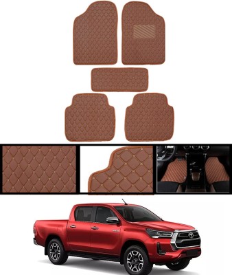 AYW Leatherite Standard Mat For  Tata Hilux(Orange)