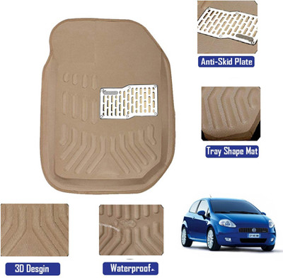 MATIES Plastic 3D Mat For  Grand Punto(Beige)