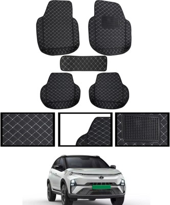 ABJD Leatherite 7D Mat For  Tata Nexon EV(Black)