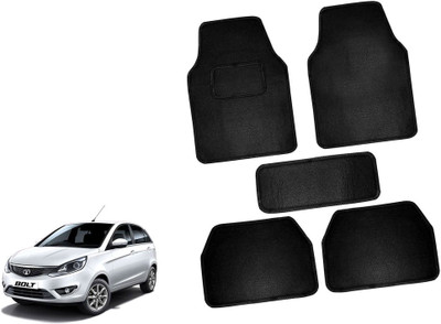 AUTO PEARL Polyester Standard Mat For  Tata Bolt(Black)
