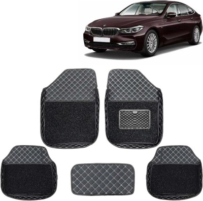 Kingsway Leatherite 7D Mat For  BMW 6 Series GT(Black)